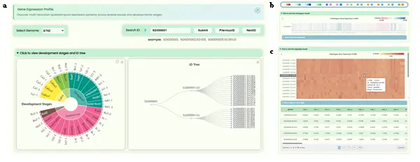 Fig.4 Gene Expression Profile Page